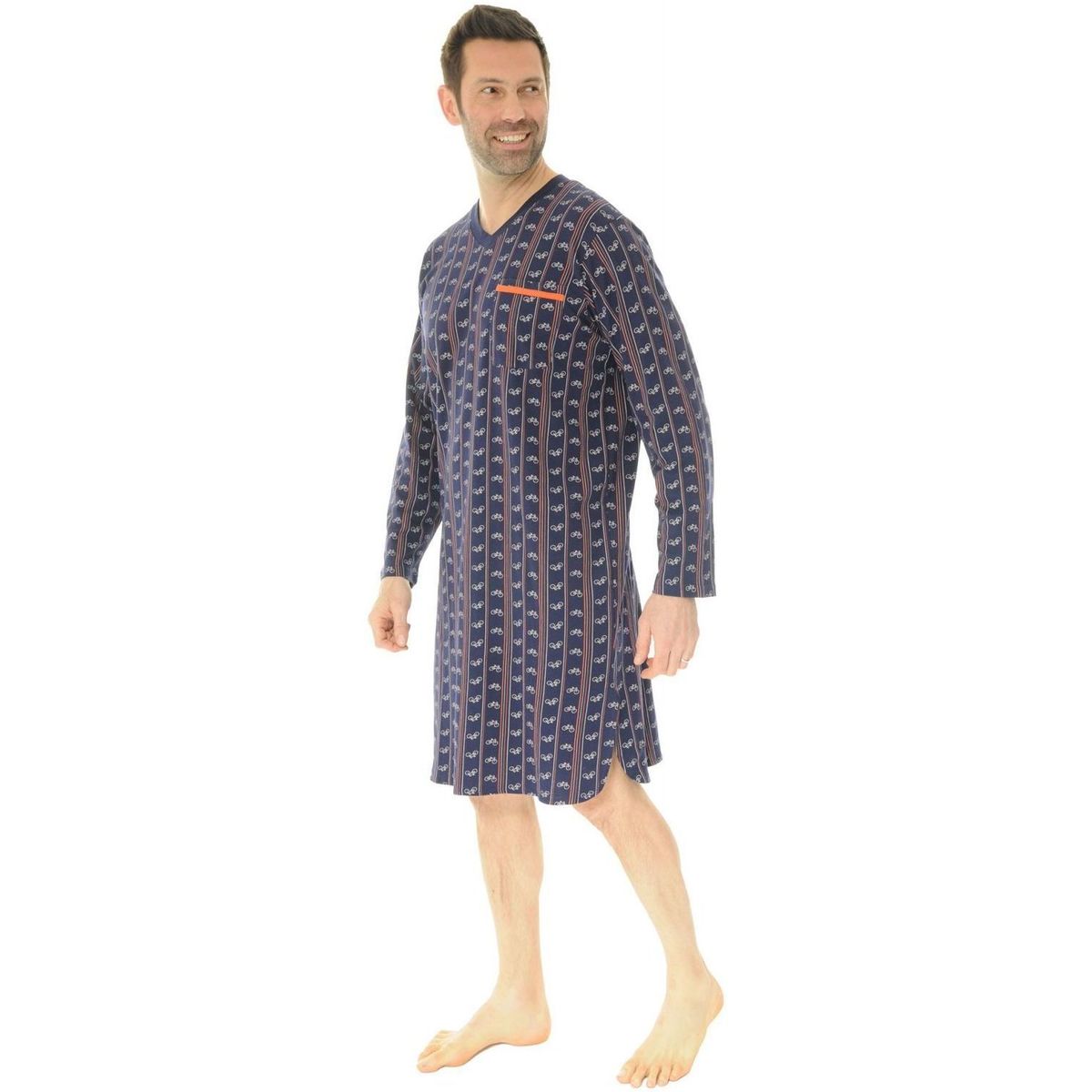 Oblečenie Muž Pyžamá a nočné košele Christian Cane SHAD Modrá