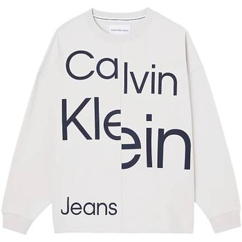 Oblečenie Žena Mikiny Calvin Klein Jeans  Béžová