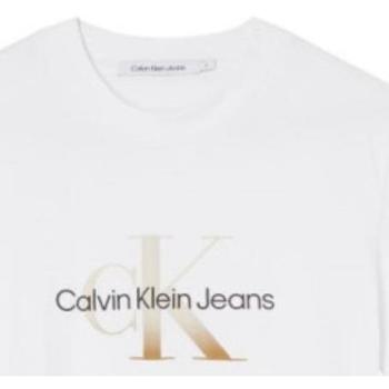 Oblečenie Žena Tričká s krátkym rukávom Calvin Klein Jeans  Biela