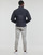 Oblečenie Muž Vyteplené bundy Tommy Hilfiger MIX MEDIA STAND COLLAR JACKET Námornícka modrá