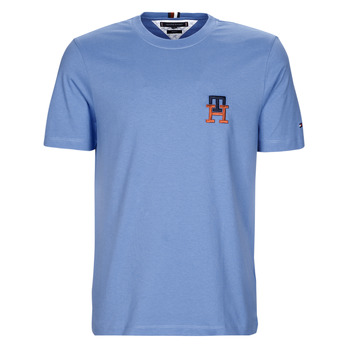 Oblečenie Muž Tričká s krátkym rukávom Tommy Hilfiger ESSENTIAL MONOGRAM TEE Modrá / Modrá