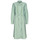 Oblečenie Žena Krátke šaty Tommy Hilfiger ORG CO STRIPE MIDI SHIRT-DRESS Biela / Zelená