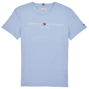 Oblečenie Deti Tričká s krátkym rukávom Tommy Hilfiger U ESSENTIAL Modrá