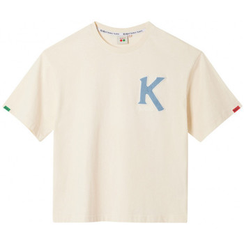 Oblečenie Tričká a polokošele Kickers Big K T-shirt Béžová