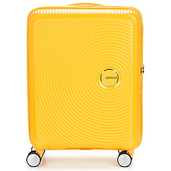 Tašky Pevné cestovné kufre American Tourister SOUNDBOX SPINNER 55/20 TSA EXP Žltá