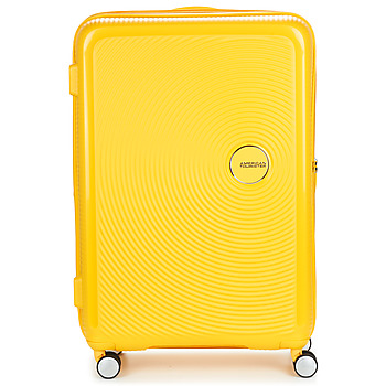 Tašky Pevné cestovné kufre American Tourister SOUNDBOX SPINNER 77/28 TSA EXP Žltá