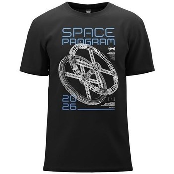 Oblečenie Muž Tričká s krátkym rukávom Monotox Space Program Čierna