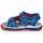 Topánky Chlapec Sandále Geox J SANDAL ANDROID BOY Modrá / Červená