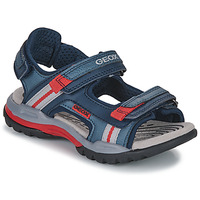 Topánky Chlapec Športové sandále Geox J BOREALIS BOY Námornícka modrá / Červená