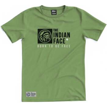 Oblečenie Tričká s krátkym rukávom The Indian Face Born to be Free Zelená
