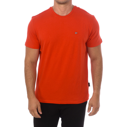 Oblečenie Muž Tričká s krátkym rukávom Napapijri NP0A4FRP-RR9 Červená