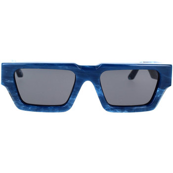 Hodinky & Bižutéria Slnečné okuliare Leziff Occhiali da Sole  Miami M4939 C07 Marmo Blu Modrá