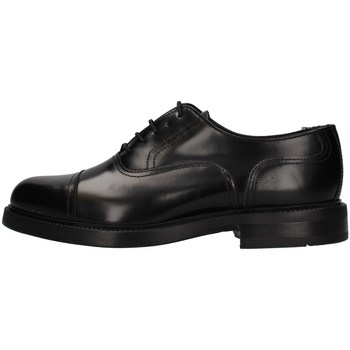 Topánky Muž Derbie Antica Cuoieria 12528-V-091 Čierna