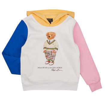 Oblečenie Deti Mikiny Polo Ralph Lauren LSPO HOOD M7-KNIT SHIRTS-SWEATSHIRT Viacfarebná