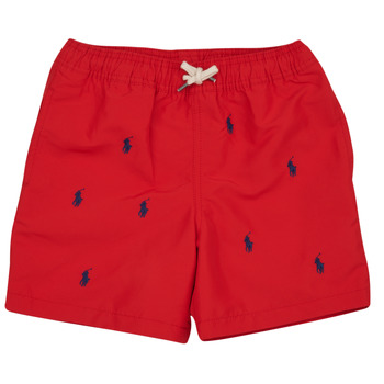 Oblečenie Chlapec Plavky  Polo Ralph Lauren TRAVELER-SWIMWEAR-TRUNK Červená