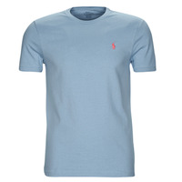 Oblečenie Muž Tričká s krátkym rukávom Polo Ralph Lauren T-SHIRT AJUSTE EN COTON Modrá / Modrá
