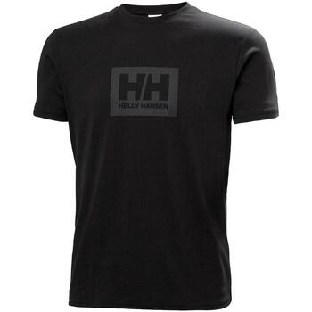 Oblečenie Muž Tričká s krátkym rukávom Helly Hansen  Čierna