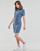 Oblečenie Žena Krátke šaty Noisy May NMJOY  S/S DRESS MB NOOS Modrá / Medium