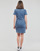 Oblečenie Žena Krátke šaty Noisy May NMJOY  S/S DRESS MB NOOS Modrá / Medium