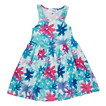 Oblečenie Dievča Krátke šaty Desigual VEST_INGRID Modrá / Ružová