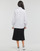 Oblečenie Žena Košele a blúzky Karl Lagerfeld BIB SHIRT W/ MONOGRAM NECKTIE Biela