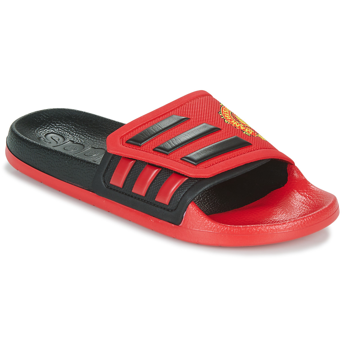 Topánky športové šľapky adidas Performance ADILETTE TND Čierna / Červená
