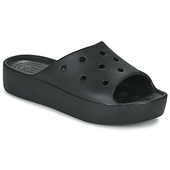 Topánky Žena športové šľapky Crocs Classic Platform Slide Čierna
