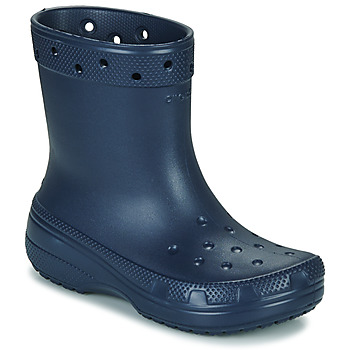 Topánky Žena Polokozačky Crocs Classic Rain Boot Námornícka modrá