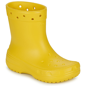 Topánky Žena Polokozačky Crocs Classic Rain Boot Žltá