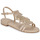 Topánky Žena Sandále Maison Minelli F632119METPLATINE Zlatá