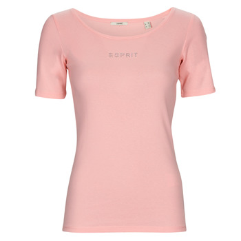Oblečenie Žena Tričká s krátkym rukávom Esprit tee Ružová