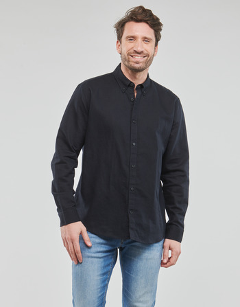 Oblečenie Muž Košele s dlhým rukávom Esprit N Linen SH Čierna