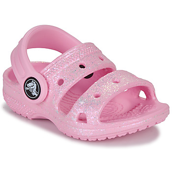 Topánky Dievča Sandále Crocs Classic Crocs Glitter Sandal T Ružová