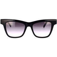 Hodinky & Bižutéria Slnečné okuliare Yves Saint Laurent Occhiali da Sole Saint Laurent Monogram SL M106 002 Čierna
