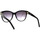 Hodinky & Bižutéria Žena Slnečné okuliare Yves Saint Laurent Occhiali da Sole Saint Laurent Monogram SL M107 002 Čierna