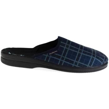 Topánky Muž Papuče Adanex Pánske modré papuče  26801 tmavomodrá