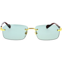 Hodinky & Bižutéria Slnečné okuliare Gucci Occhiali da Sole  GG1221S 003 Zlatá