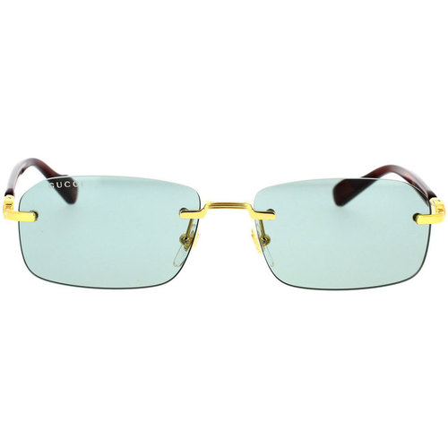 Hodinky & Bižutéria Muž Slnečné okuliare Gucci Occhiali da Sole  GG1221S 003 Zlatá