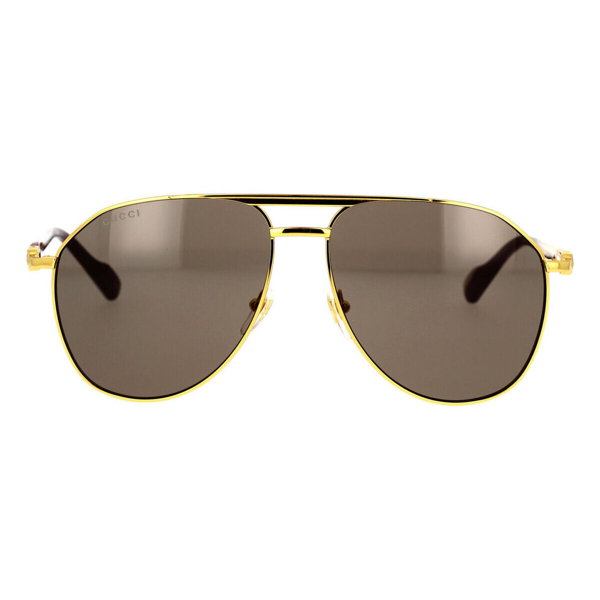 Hodinky & Bižutéria Muž Slnečné okuliare Gucci Occhiali da Sole  GG1220S 002 Zlatá
