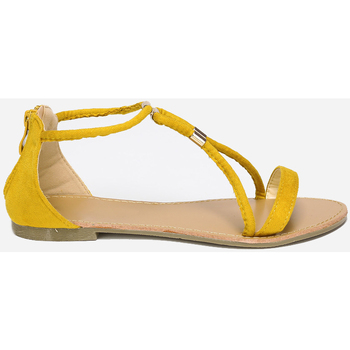 Topánky Žena Sandále La Modeuse 15255_P42058 Žltá