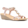 Topánky Žena Sandále La Modeuse 58102_P132846 Zlatá