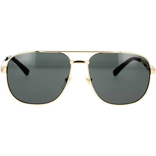 Hodinky & Bižutéria Muž Slnečné okuliare Gucci Occhiali da Sole  GG1223S 002 Zlatá