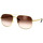 Hodinky & Bižutéria Muž Slnečné okuliare Gucci Occhiali da Sole  GG1223S 003 Zlatá