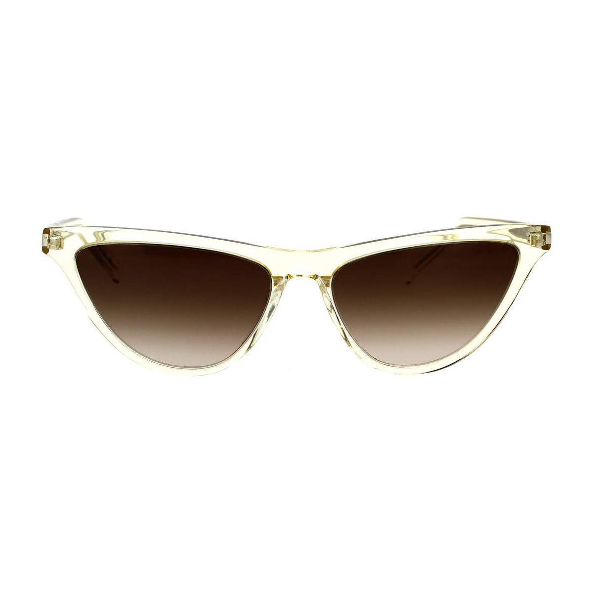 Hodinky & Bižutéria Žena Slnečné okuliare Yves Saint Laurent Occhiali da Sole Saint Laurent  SL 550 Slim 005 Žltá