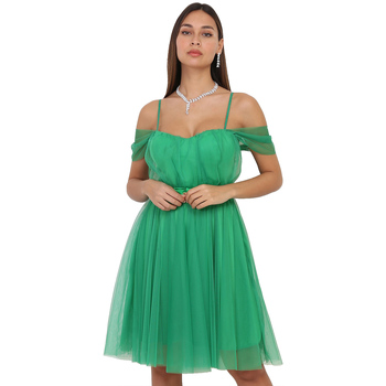 Oblečenie Žena Šaty La Modeuse 32782_P74374 Zelená