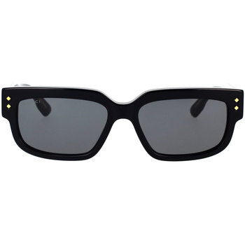 Hodinky & Bižutéria Slnečné okuliare Gucci Occhiali da Sole  GG1218S 001 Čierna