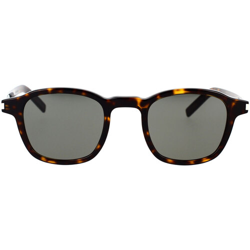 Hodinky & Bižutéria Muž Slnečné okuliare Yves Saint Laurent Occhiali da Sole Saint Laurent  SL 549 Slim 002 Hnedá