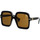 Hodinky & Bižutéria Žena Slnečné okuliare Gucci Occhiali da Sole  GG1241S 001 Čierna