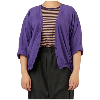 Oblečenie Žena Kabáty Wendy Trendy Top 221062 - Purple Fialová 