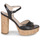 Topánky Žena Sandále NeroGiardini E307530D-100 Čierna